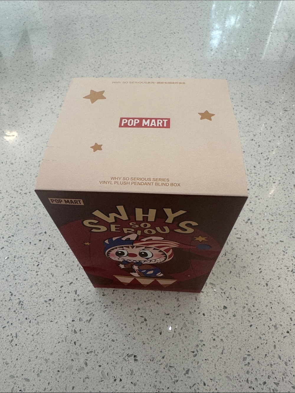 POP MART "Why So Serious" Vinyl Plush Blind Box - Silver Mist Clown